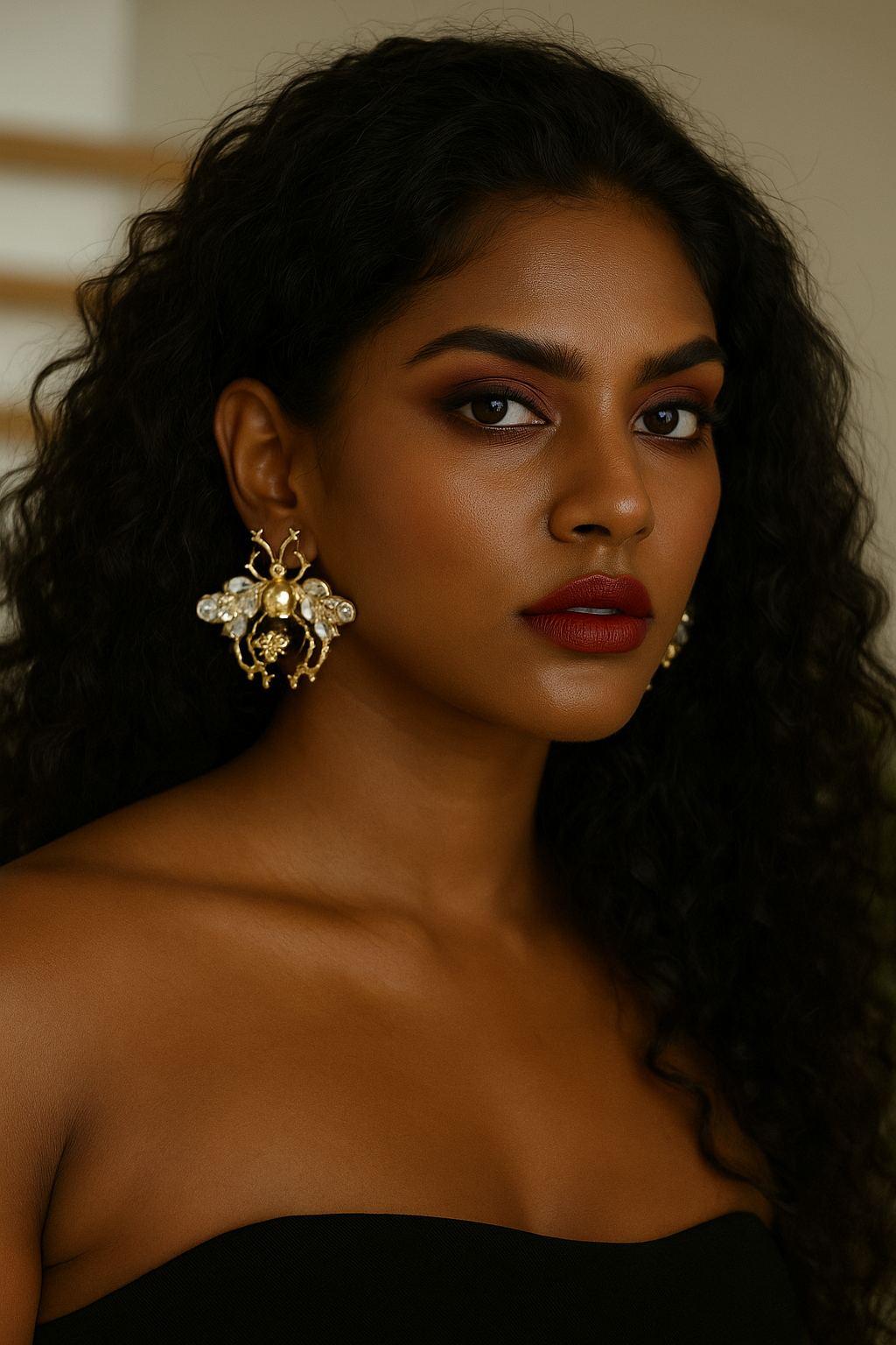 Bold Bee Earrings