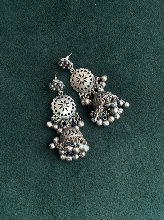 "Savi" Silver Replica Earrings