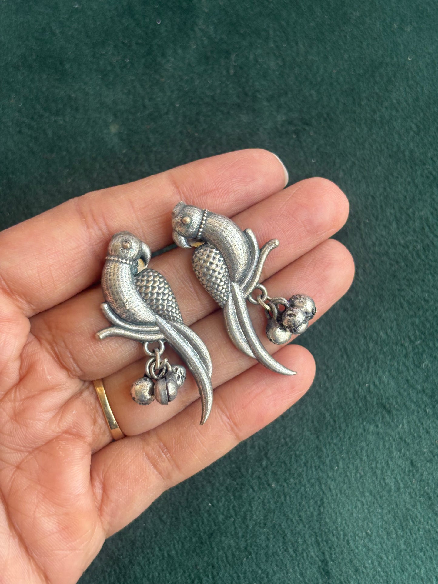 "Aarvi" Silver Replica Earrings