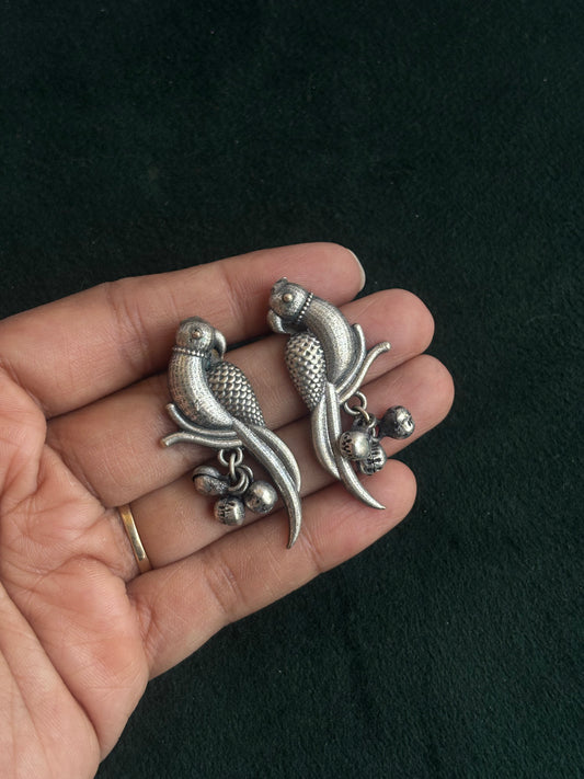 "Aarvi" Silver Replica Earrings
