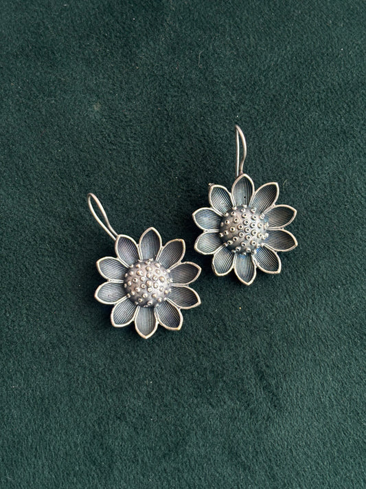"Aaru" Silver Replica Earrings