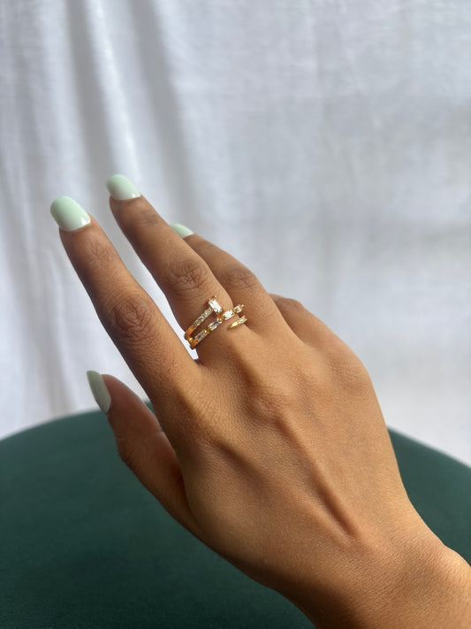 Snake Adjustable Ring