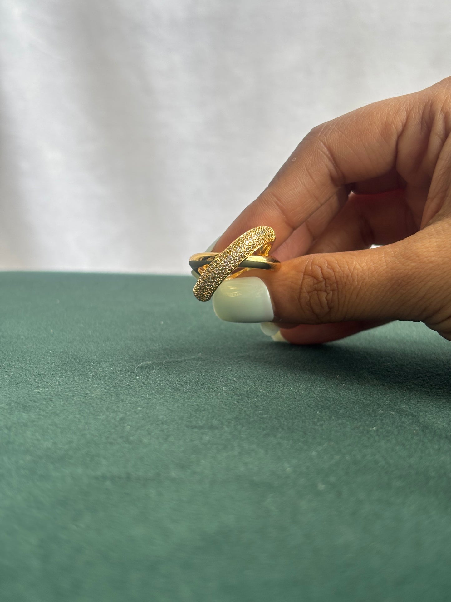 Diamond Adjustable Ring