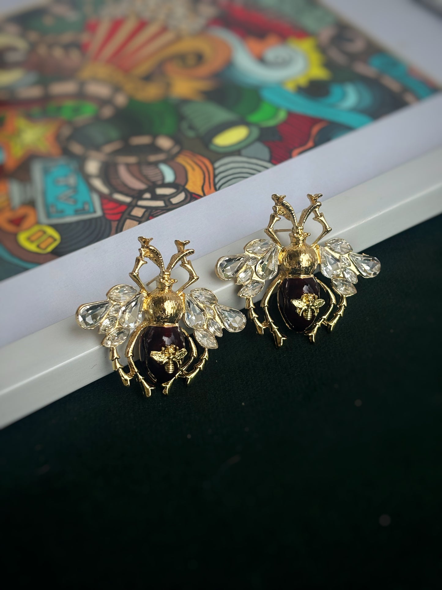 Bold Bee Earrings