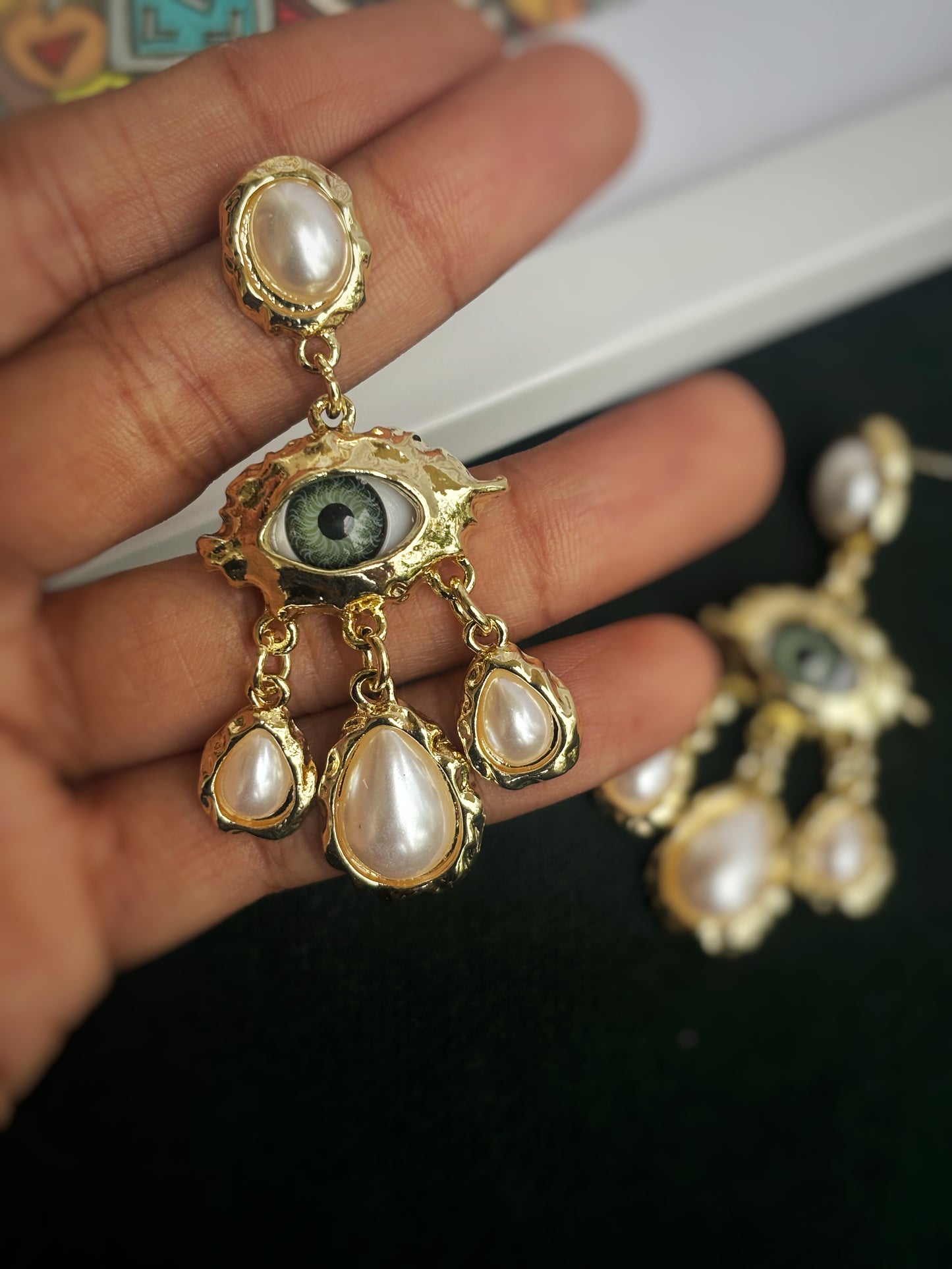 Evil Eye Earrings