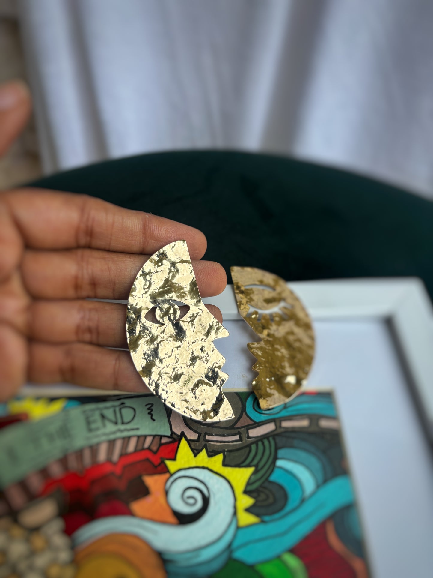 Different Faces Earrings