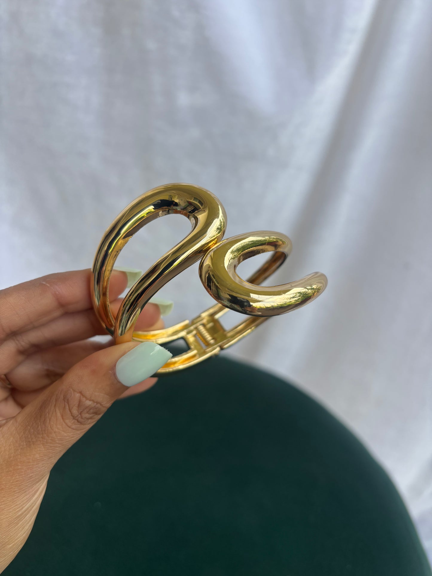 Statement Brass Cuff
