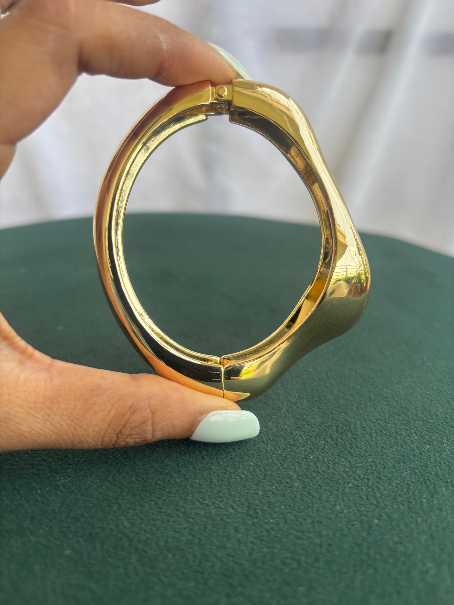 Unique Brass Cuff