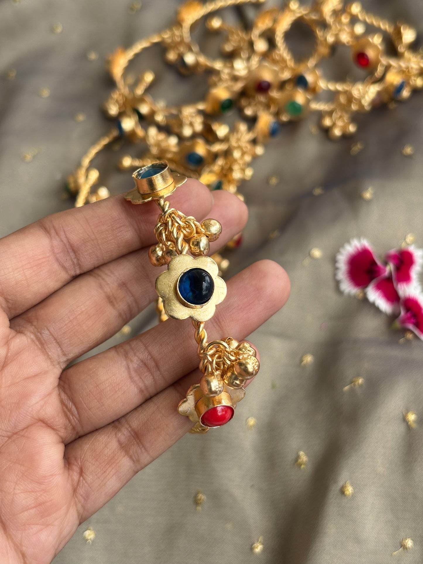 Ghunghroo Stone Bangles