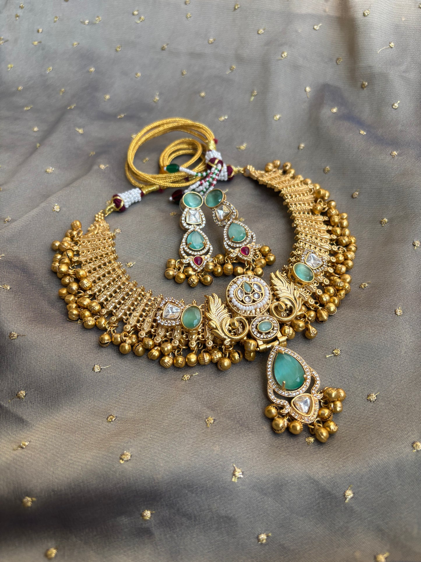 "Shravni" Ghunghroo Necklace