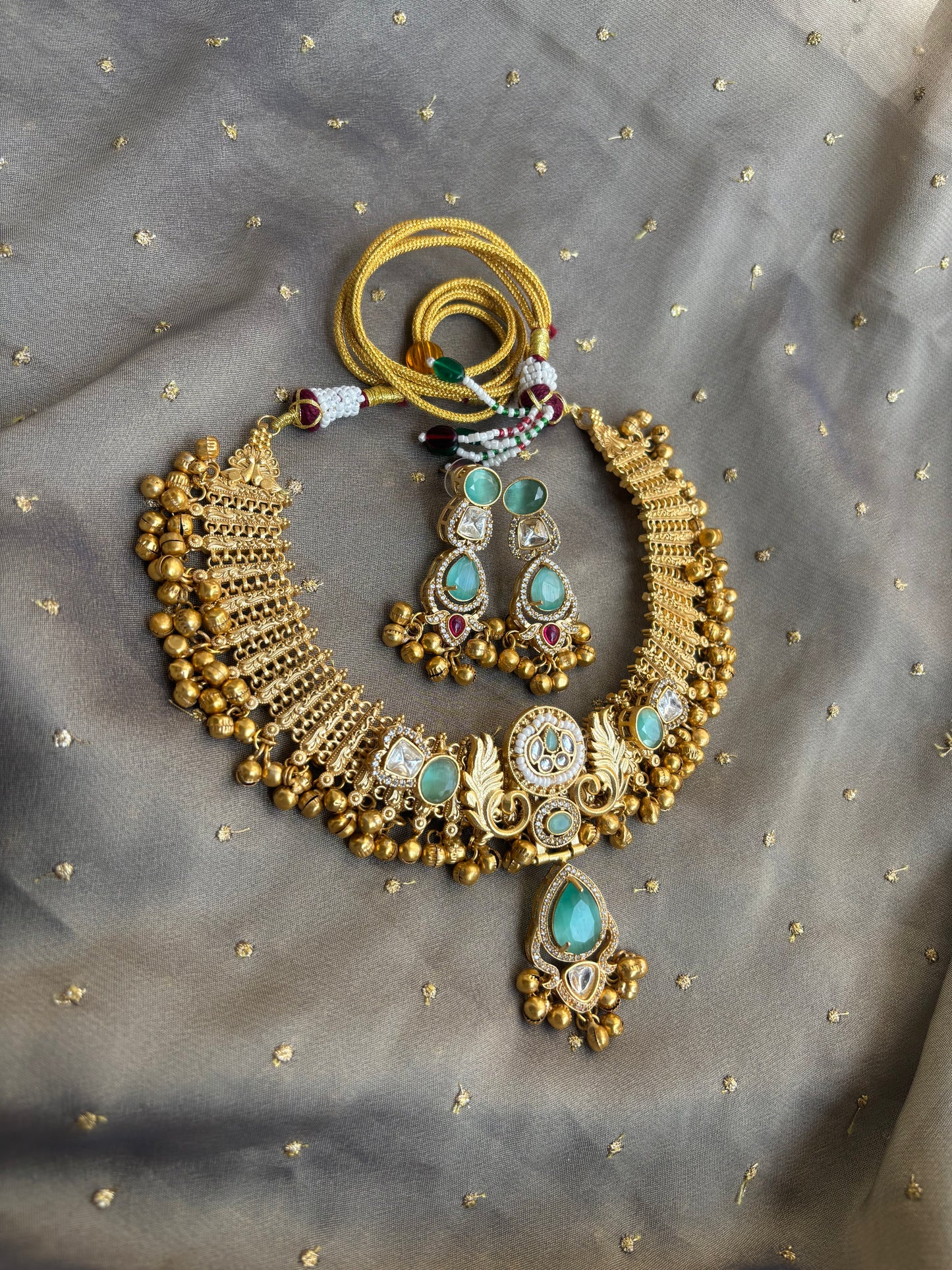 "Shravni" Ghunghroo Necklace