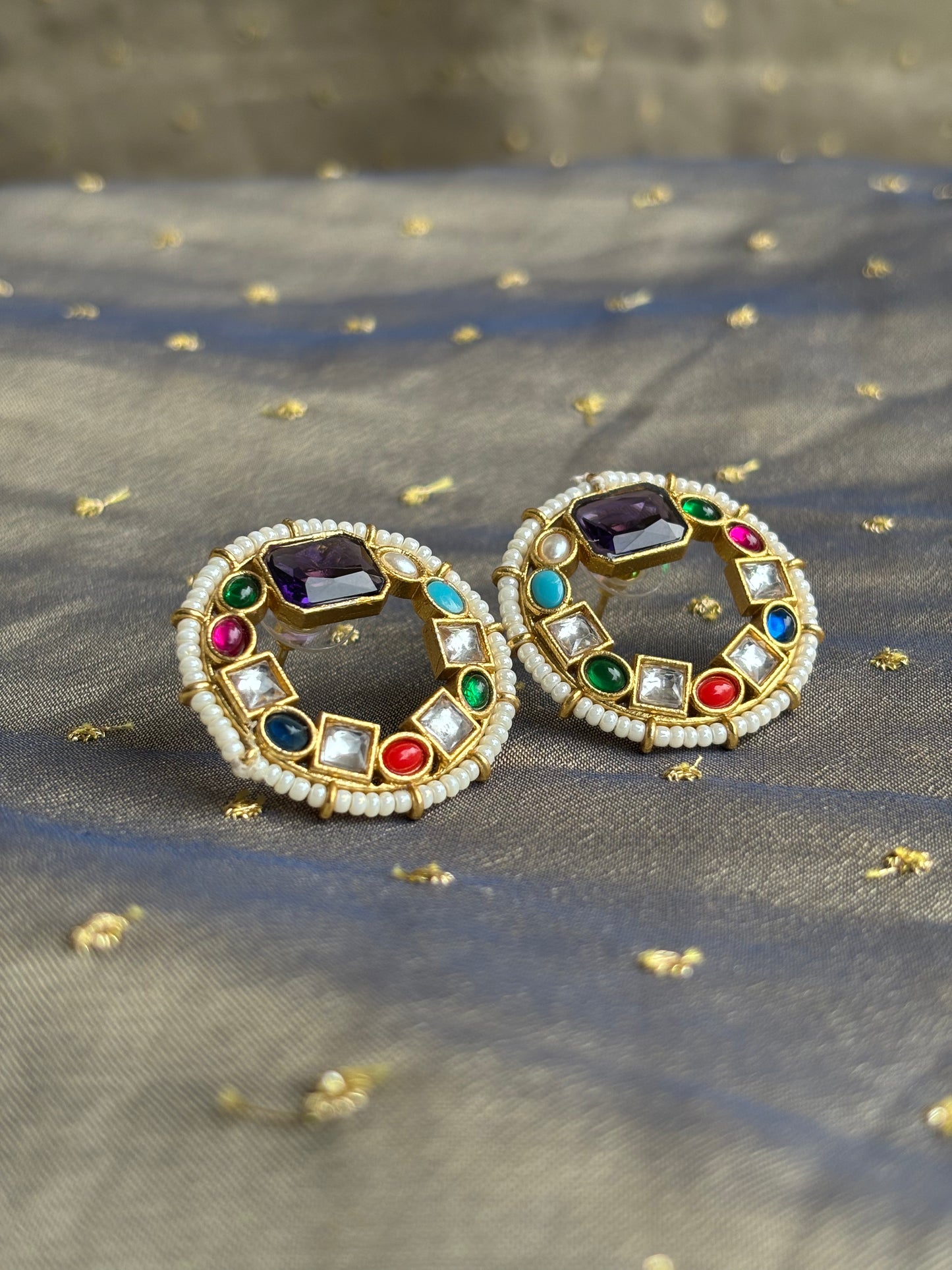 "vishakha" Stud Earrings