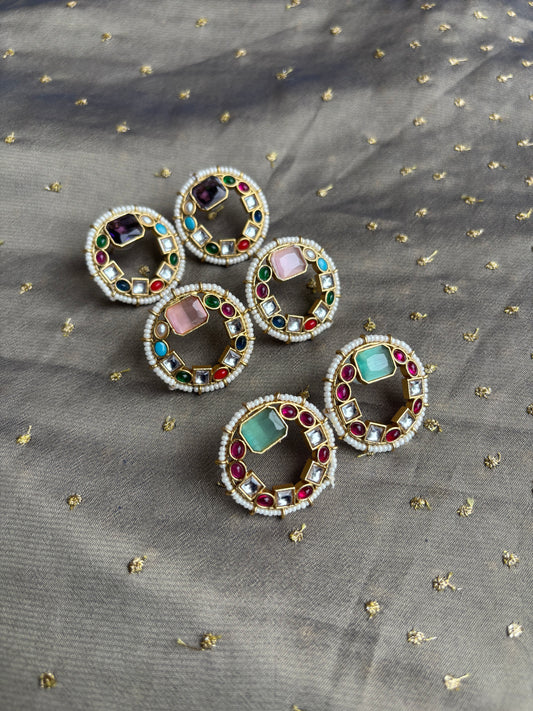 "vishakha" Stud Earrings