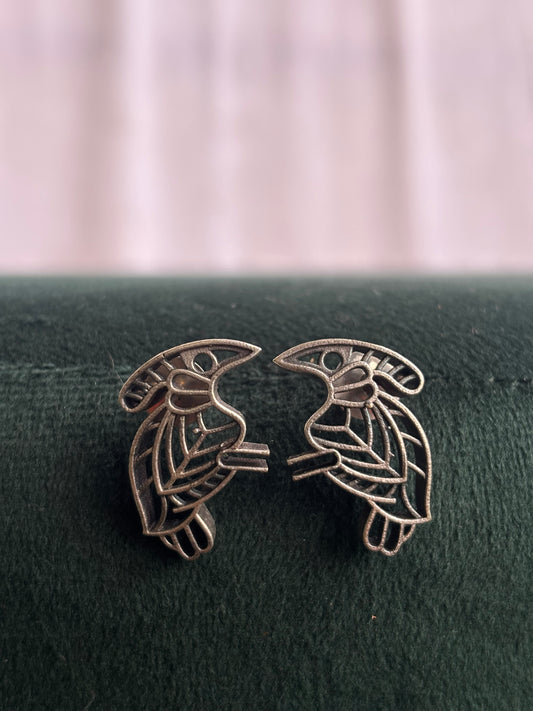 "Parineetha" Silver Replica Earrings