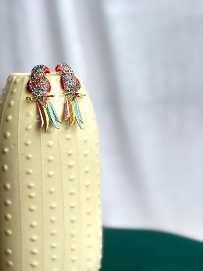 Rangin Parrot Earrings