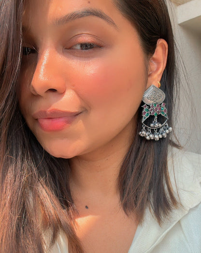 "Mitali" Dual-Tone Earrings