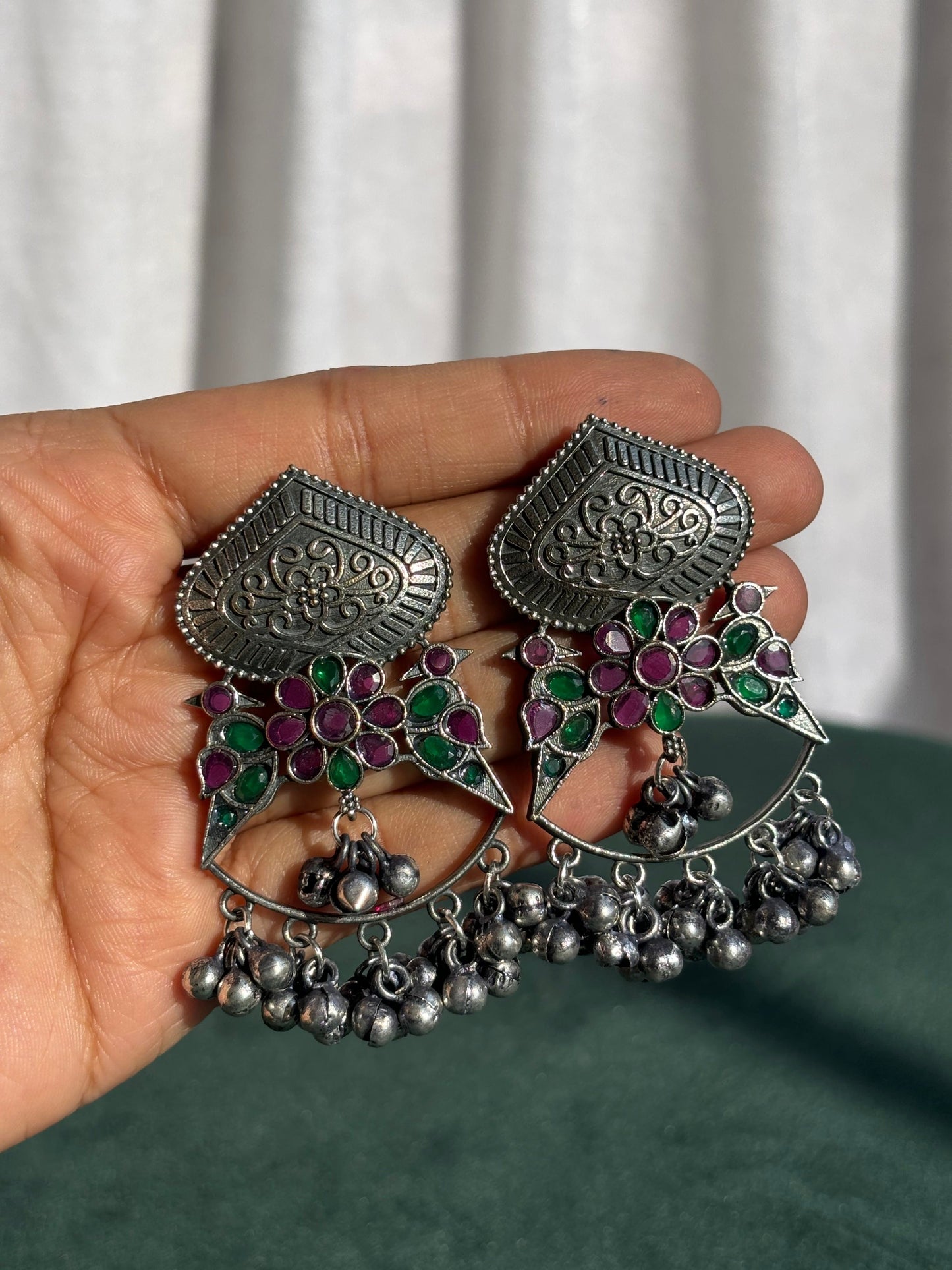 "Mitali" Dual-Tone Earrings