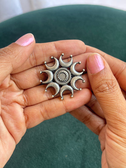 "Dipshikha" Silver Replica Adjustable Ring