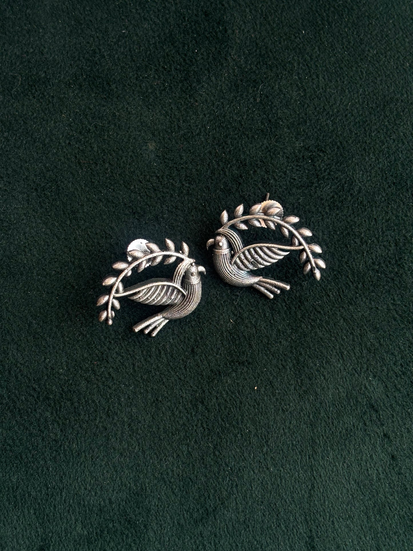 "Saisha" Silver Replica Earrings