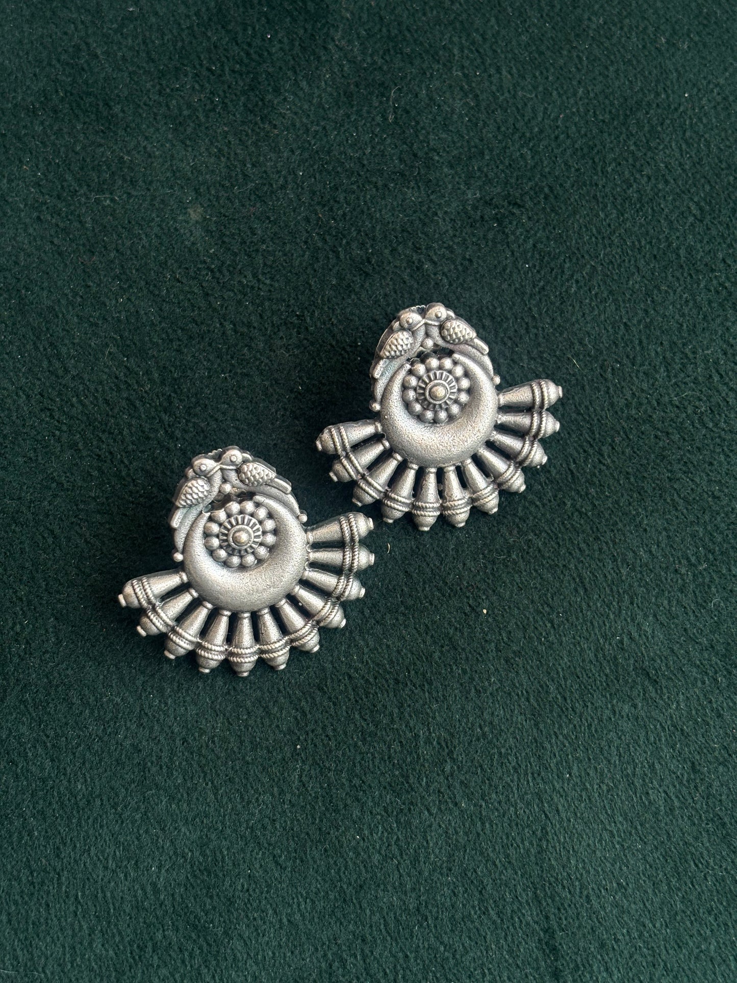 "Sachi" Silver Replica Earrings