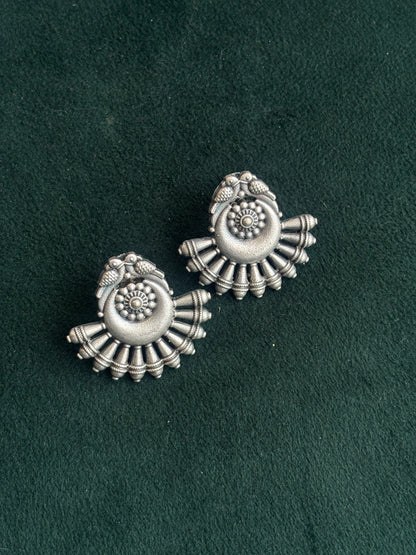 "Sachi" Silver Replica Earrings