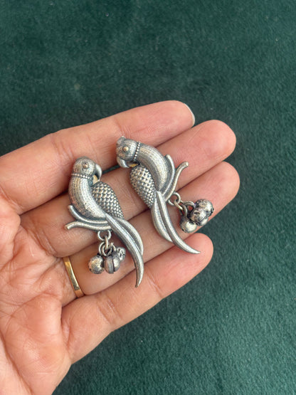 "Aarvi" Silver Replica Earrings