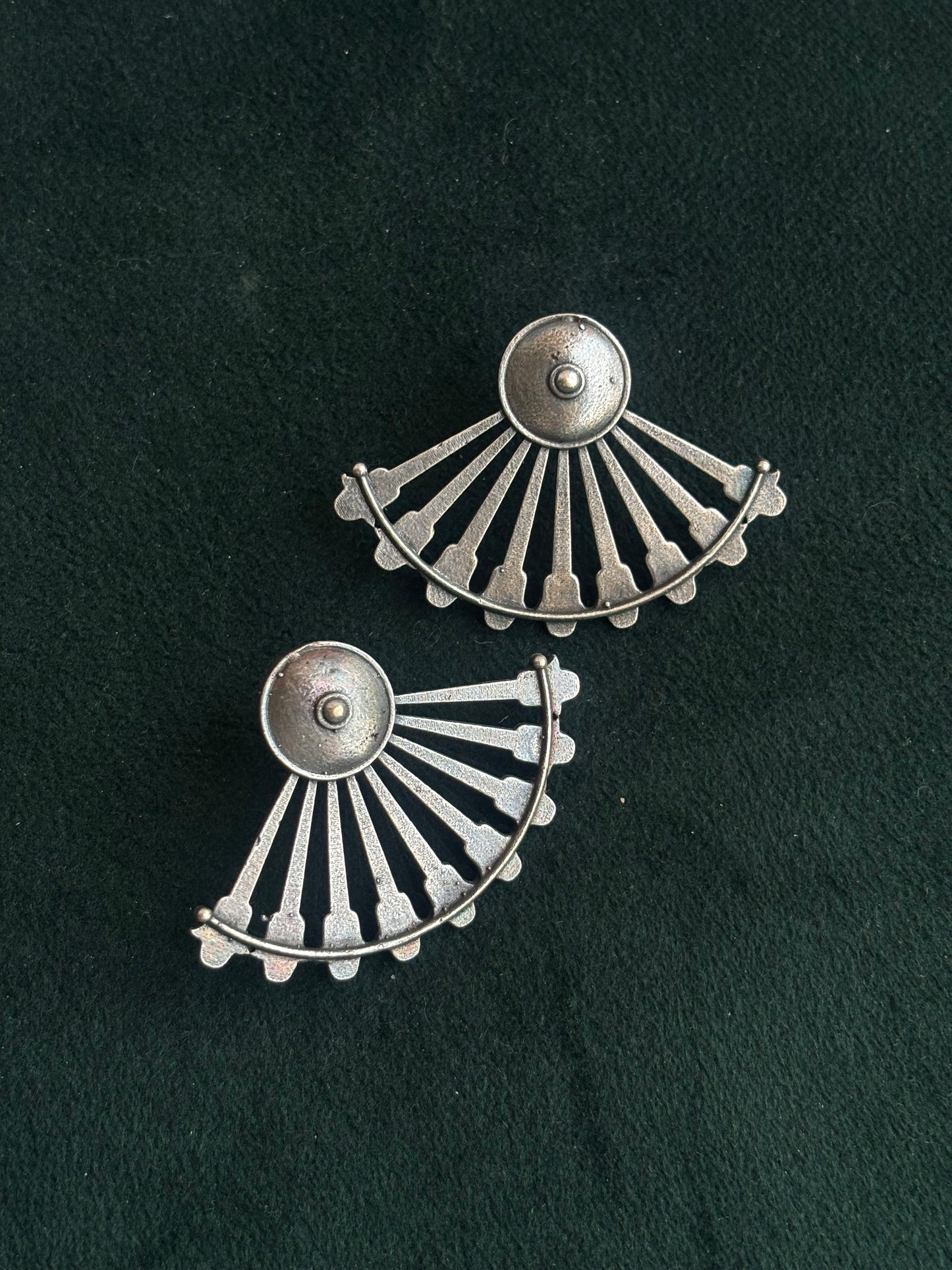 "Gargi" Silver Replica Earrings