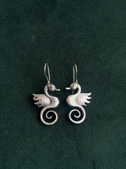 "Sai" Silver Replica Earrings