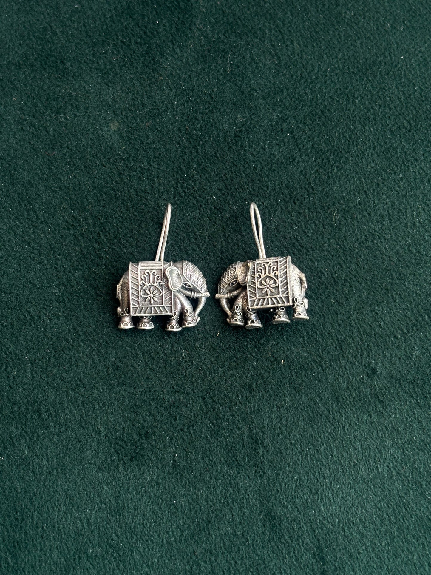 "Rutvi" Silver Replica Earrings