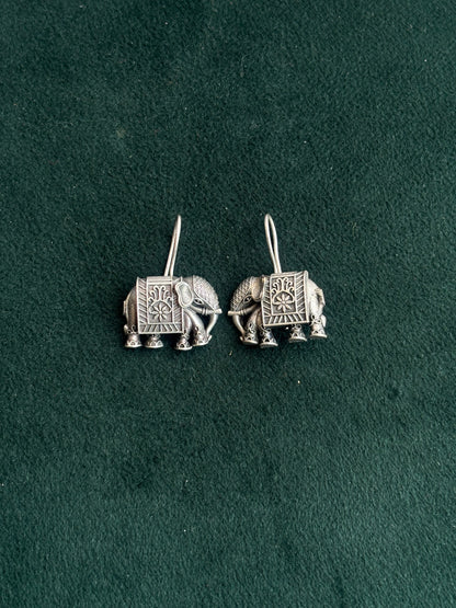 "Rutvi" Silver Replica Earrings