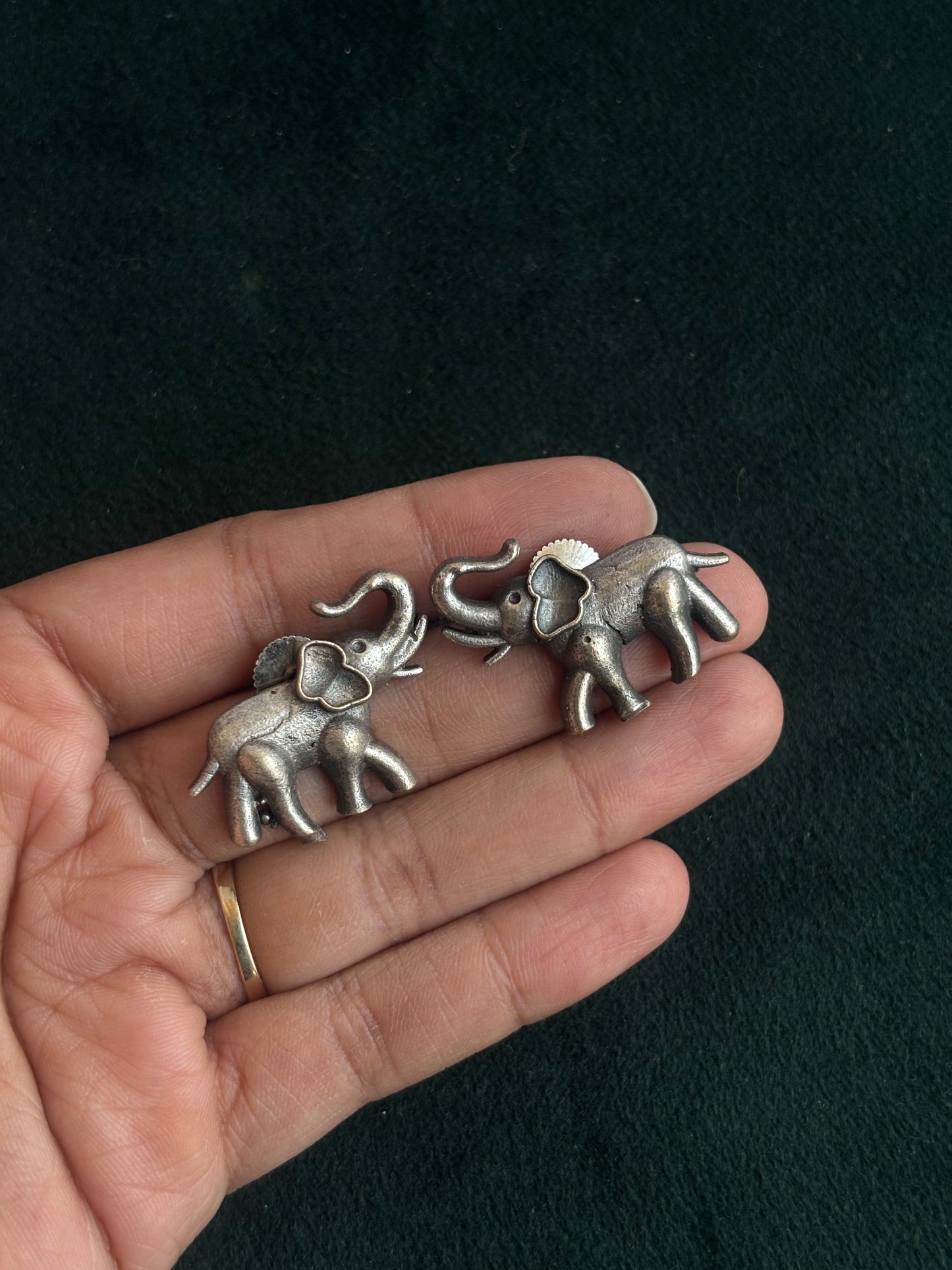 "Myra" Silver Replica Earrings