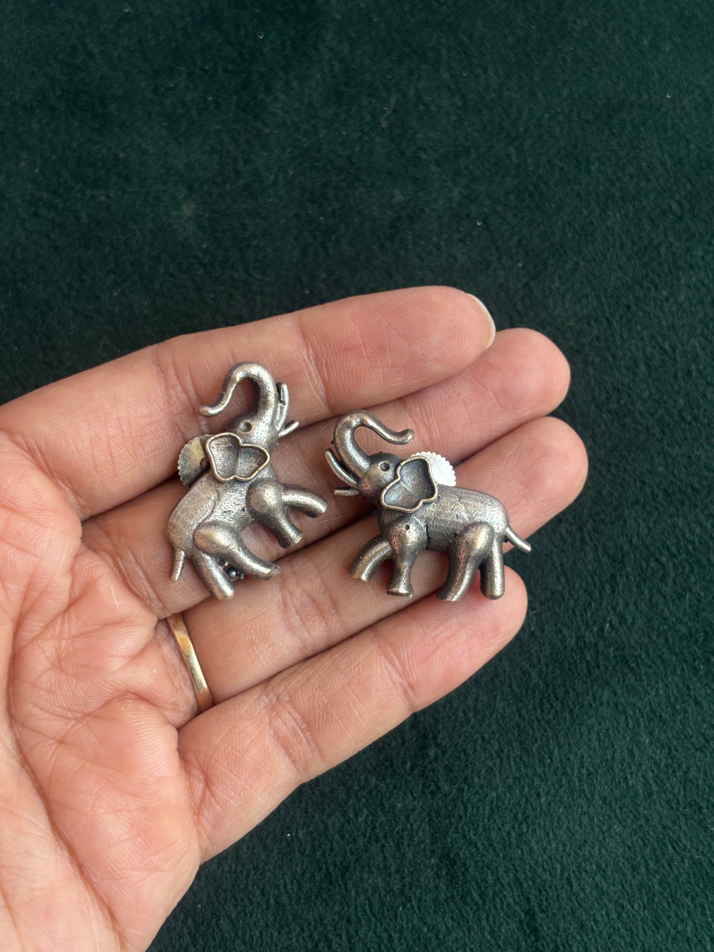 "Myra" Silver Replica Earrings