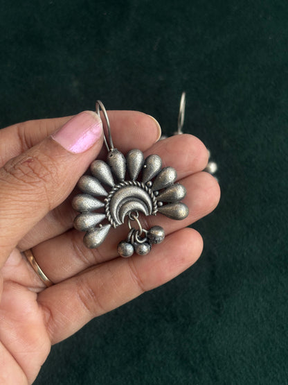 "Hruta" Silver Replica Earrings