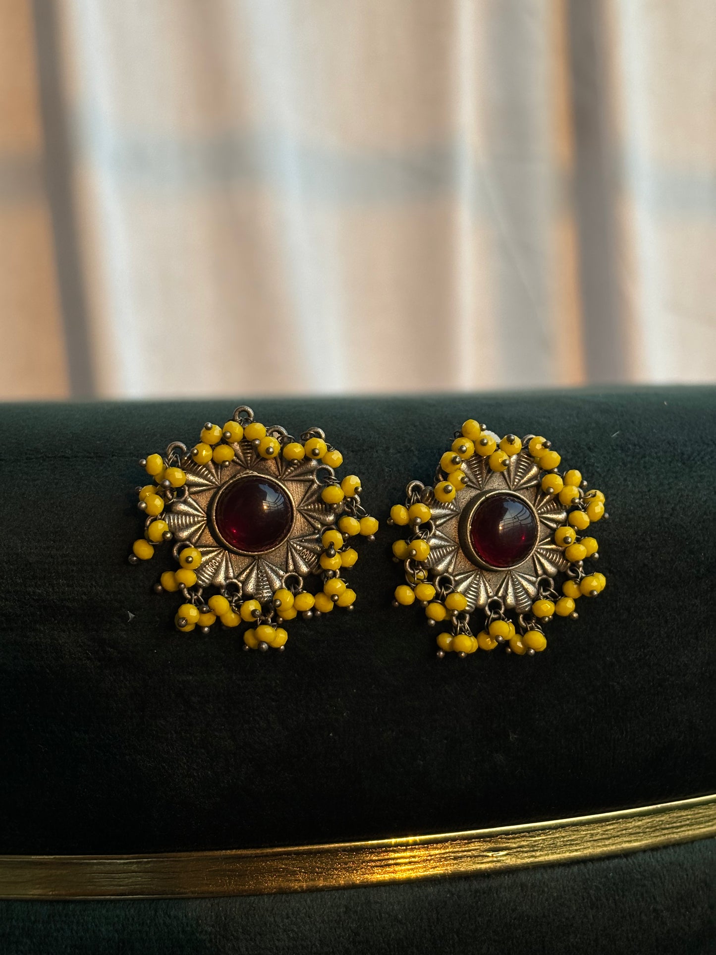 "Unnati" Silver Replica Earrings