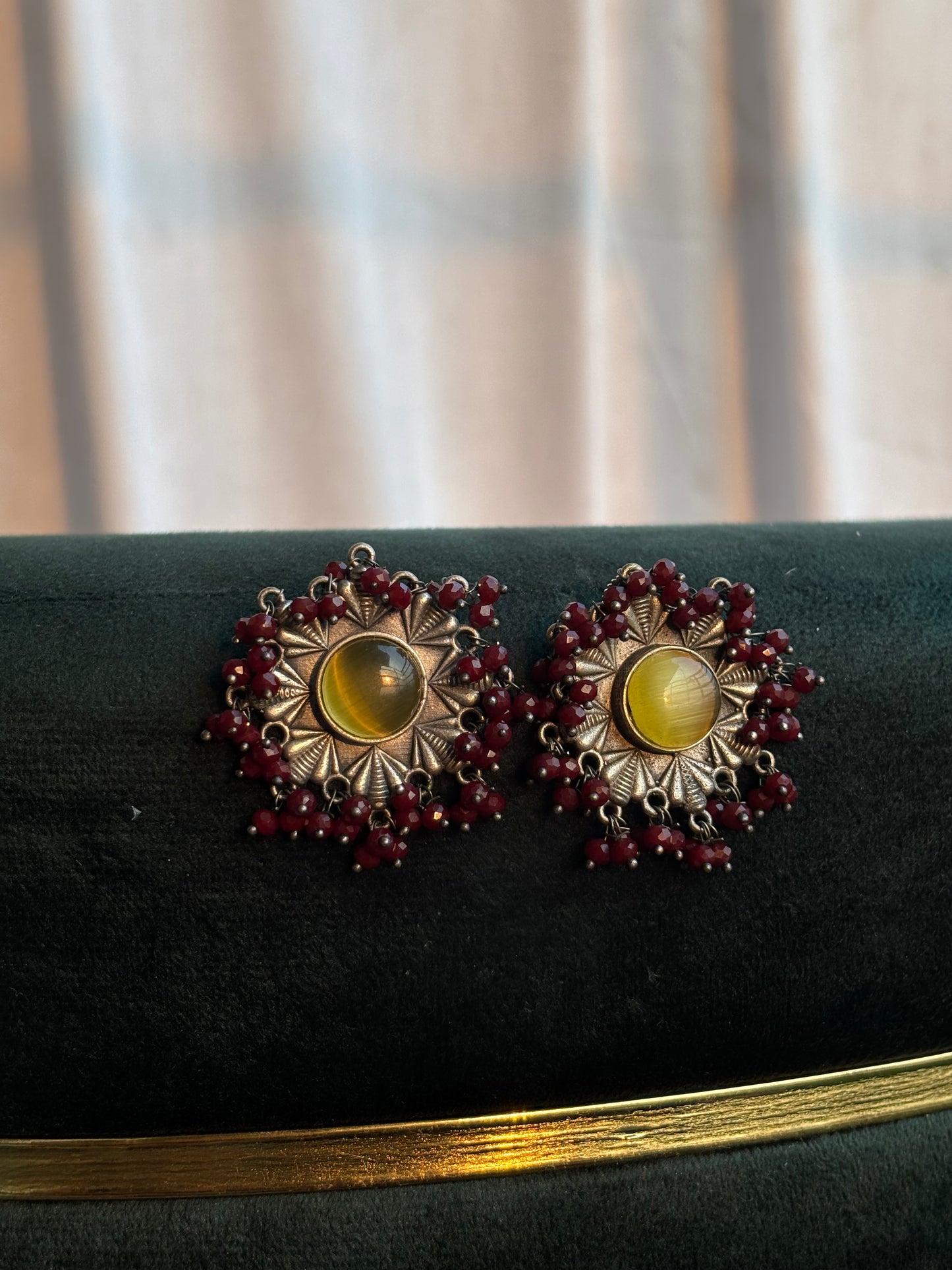 "Unnati" Silver Replica Earrings