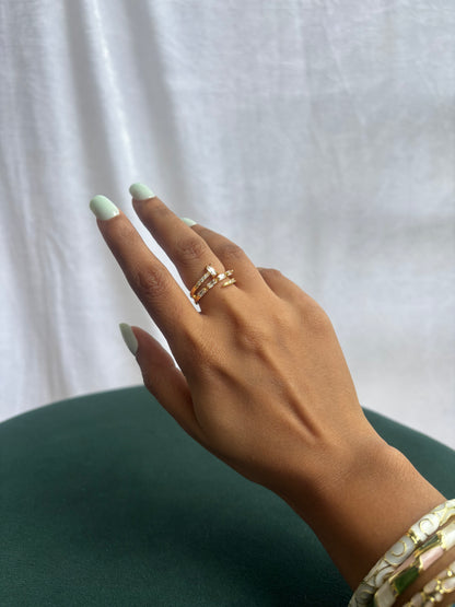 Snake Adjustable Ring