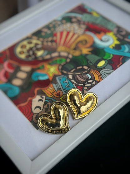 Hearty Heart Earrings