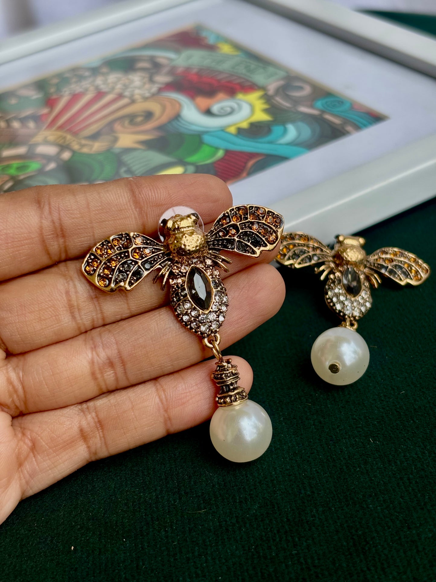 Bee Earrings