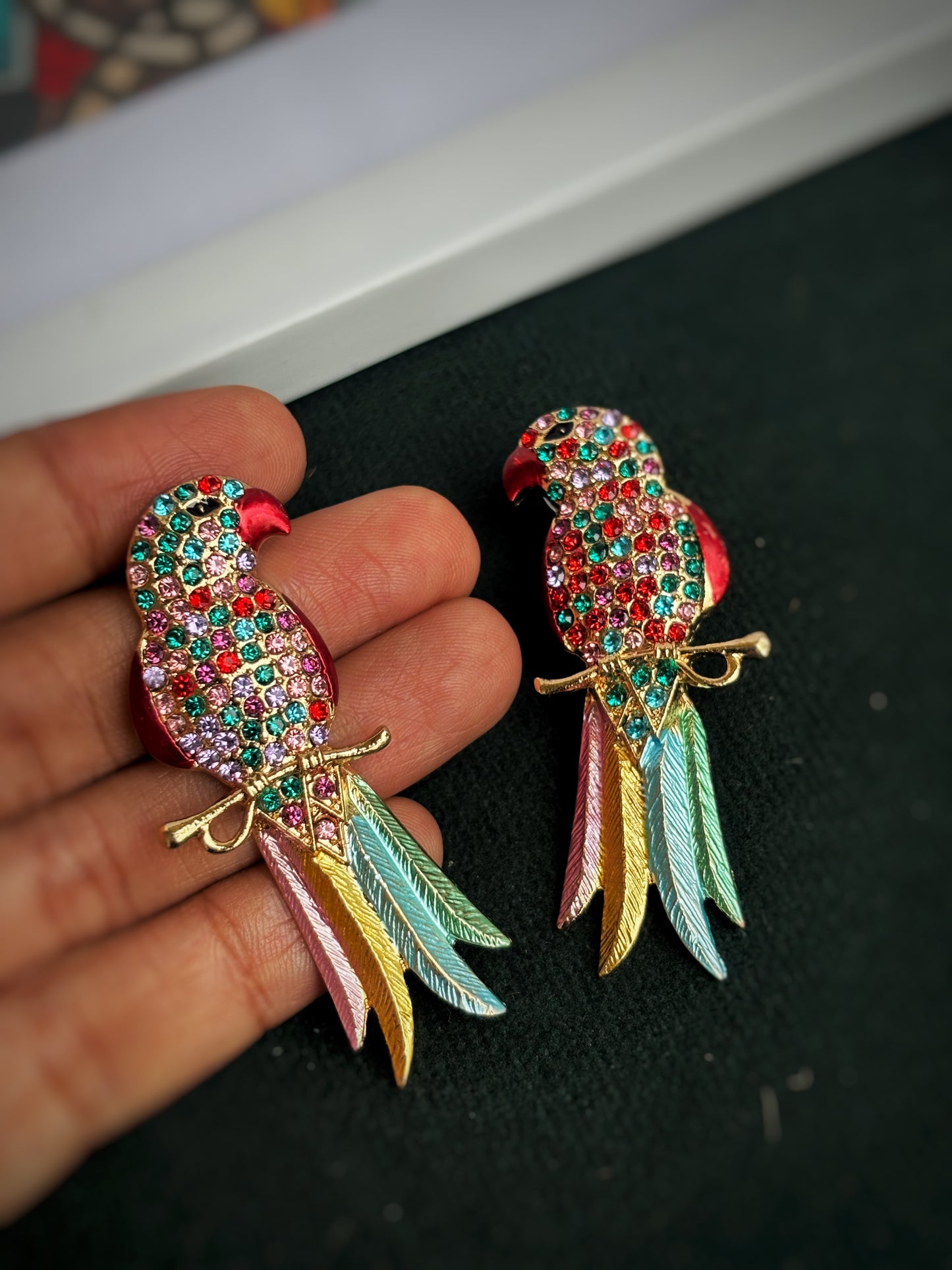 Rangin Parrot Earrings