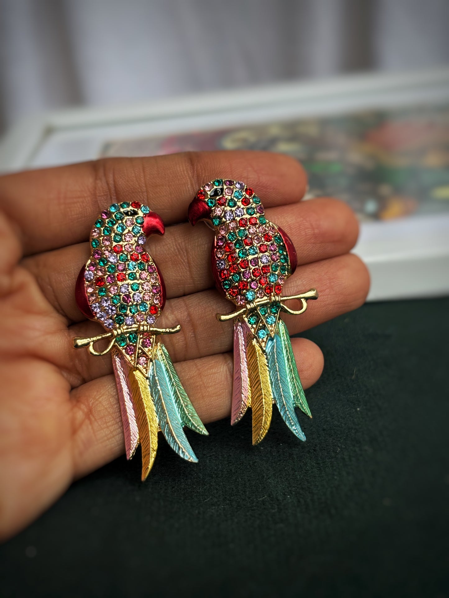 Rangin Parrot Earrings