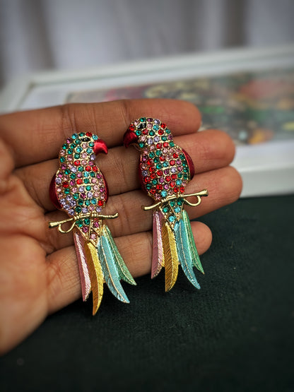 Rangin Parrot Earrings