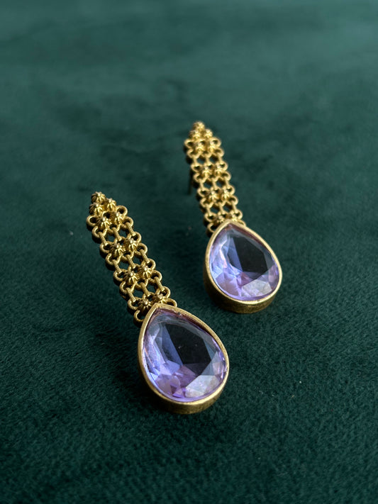 "Kaajal" Dual-Tone Earrings