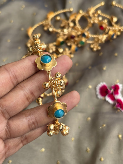 Ghunghroo Stone Bangles