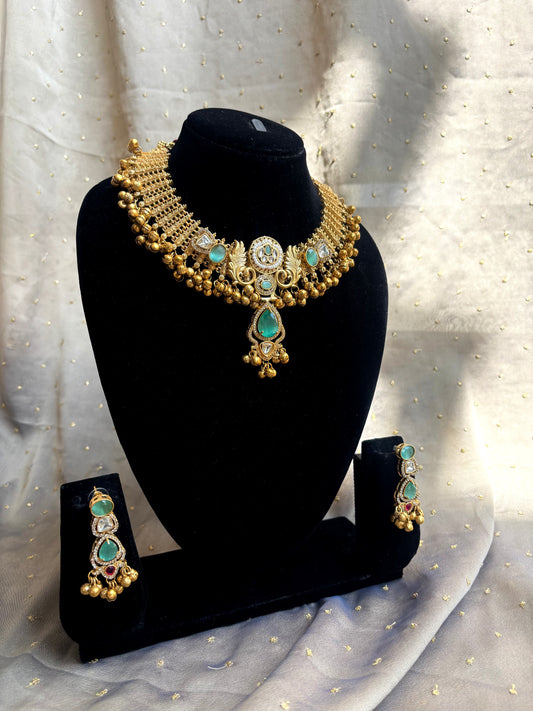 "Shravni" Ghunghroo Necklace