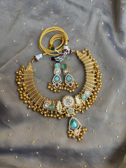 "Shravni" Ghunghroo Necklace
