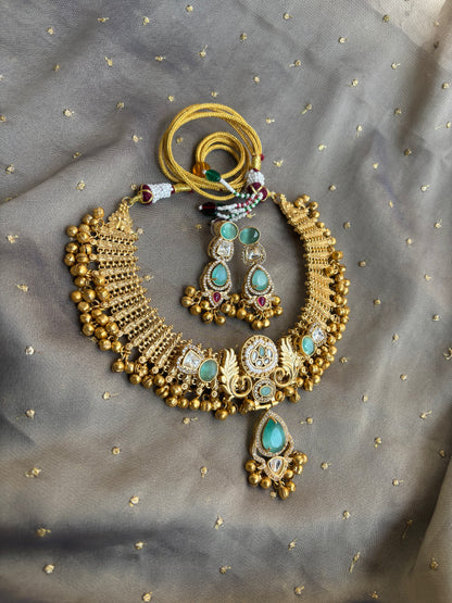 "Shravni" Ghunghroo Necklace