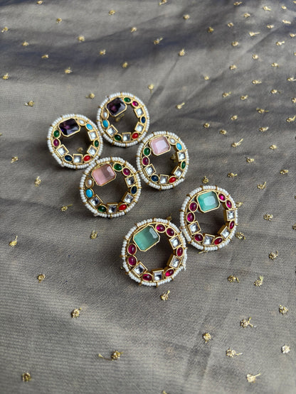 "vishakha" Stud Earrings