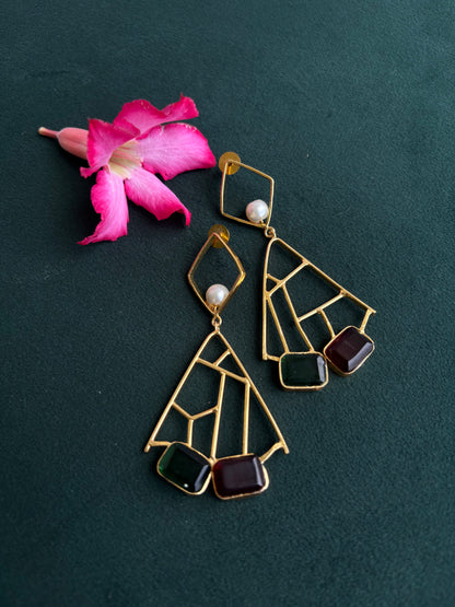 "Falguni" Brass Earrings