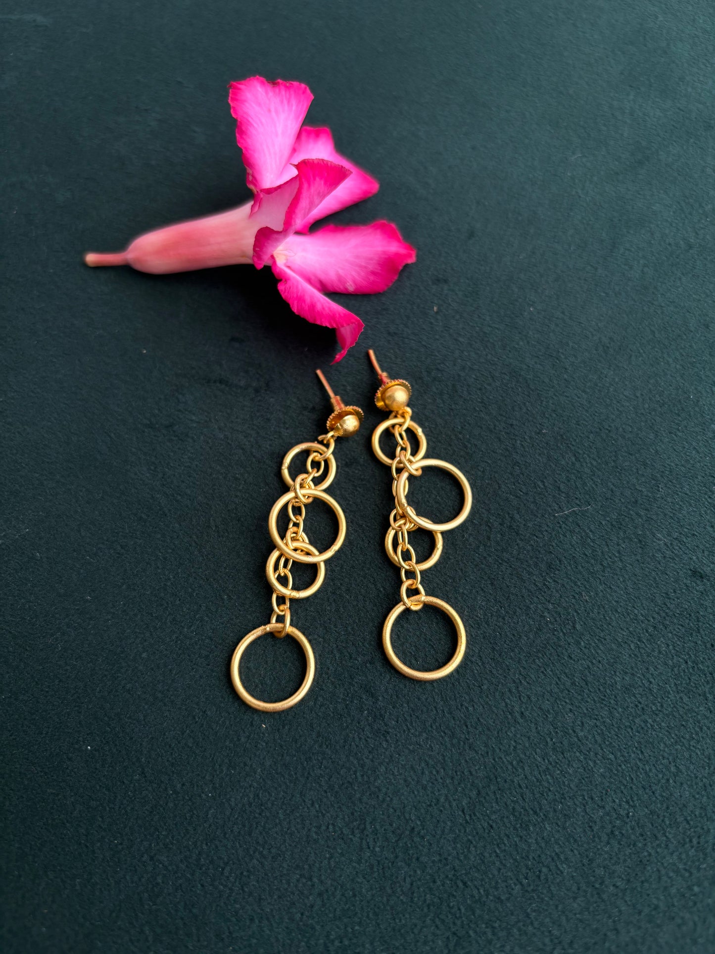 "Jagrati" Brass Earrings