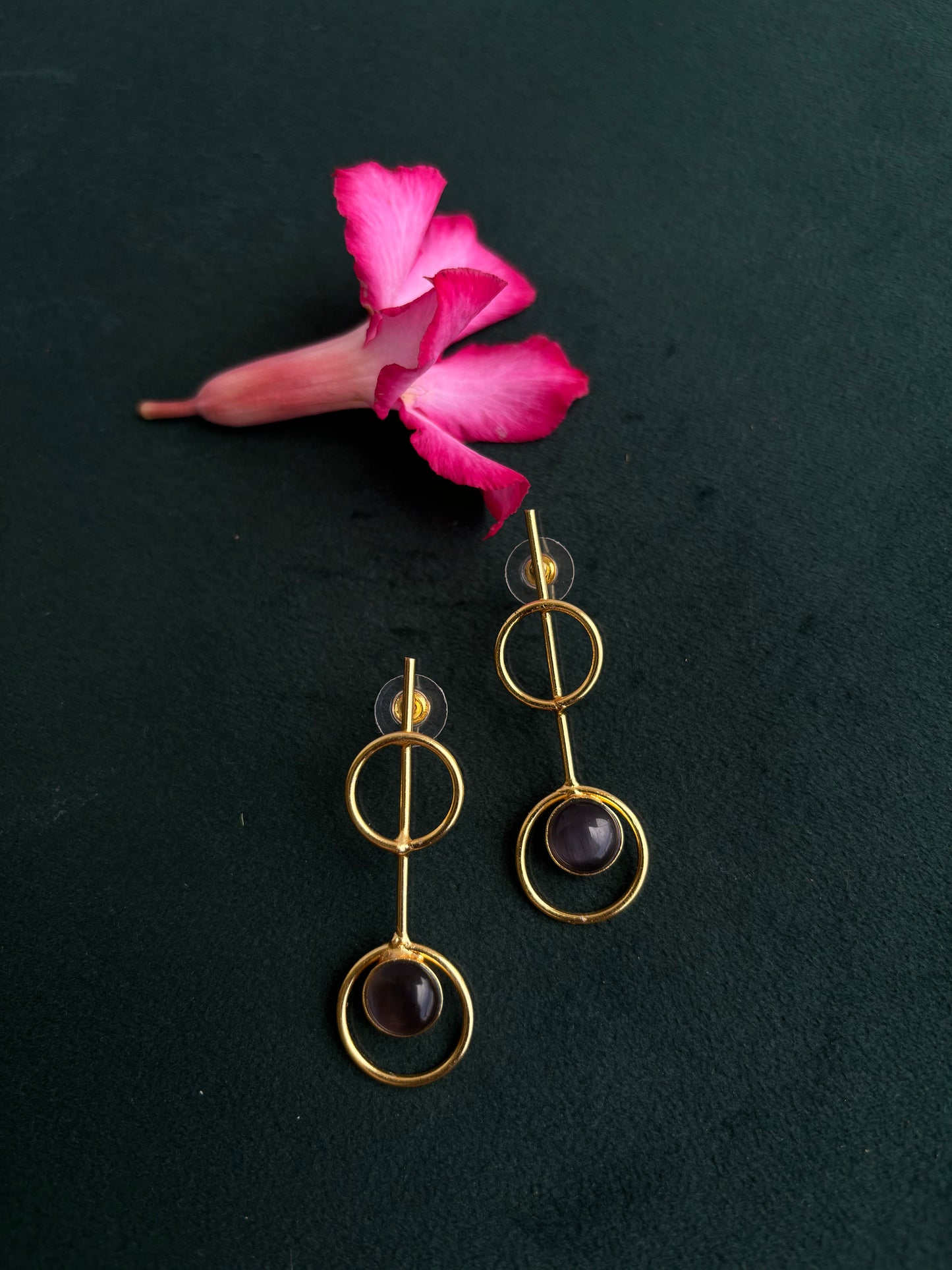 "Ikshita" Brass Earrings